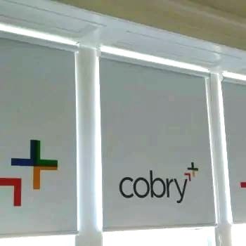 Logo Digially Printed Photo Roller Blinds