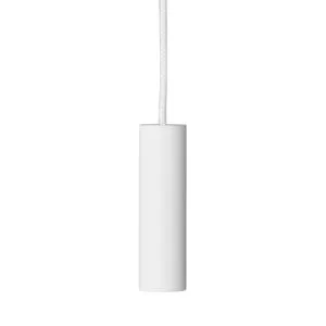 Cylinder 55 White Roller Blind Pull