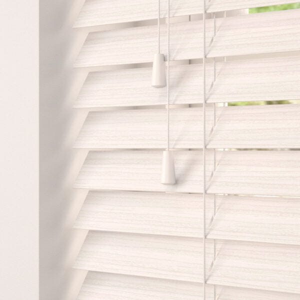 Arctic Oak Wood Grain Faux Wood Venetian Blind