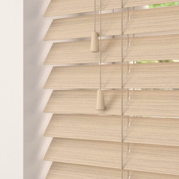 Scandi Oak Wood Grain Faux Wood Venetian Blind