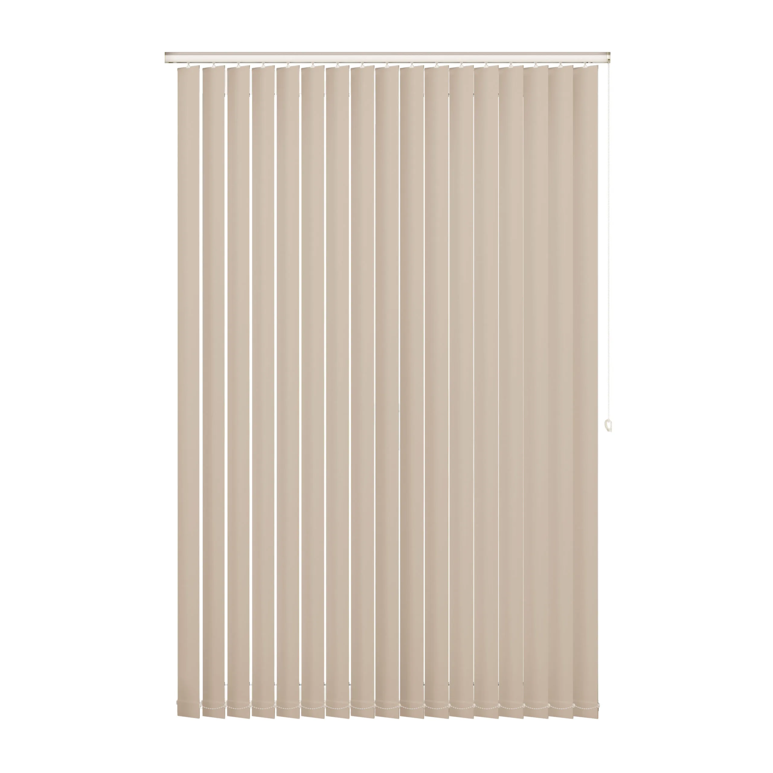 Alara Biscuit Vertical Blackout Blind