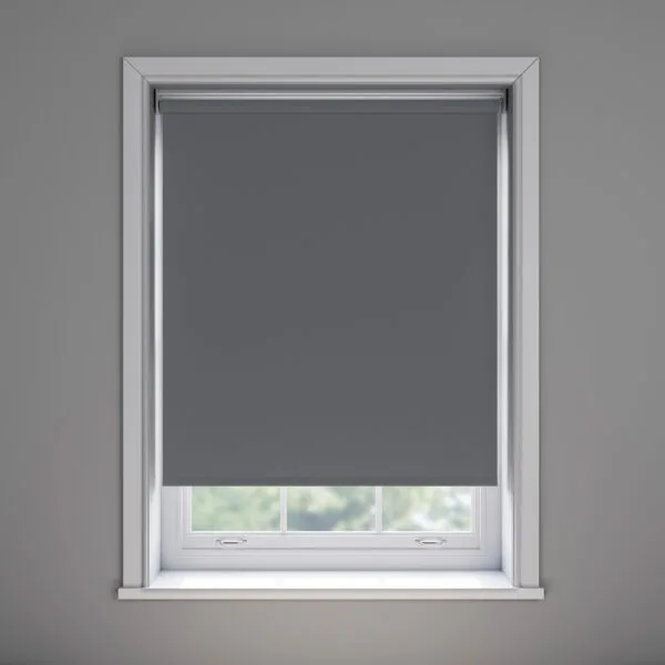 Alara Slate Blackout Roller Blind