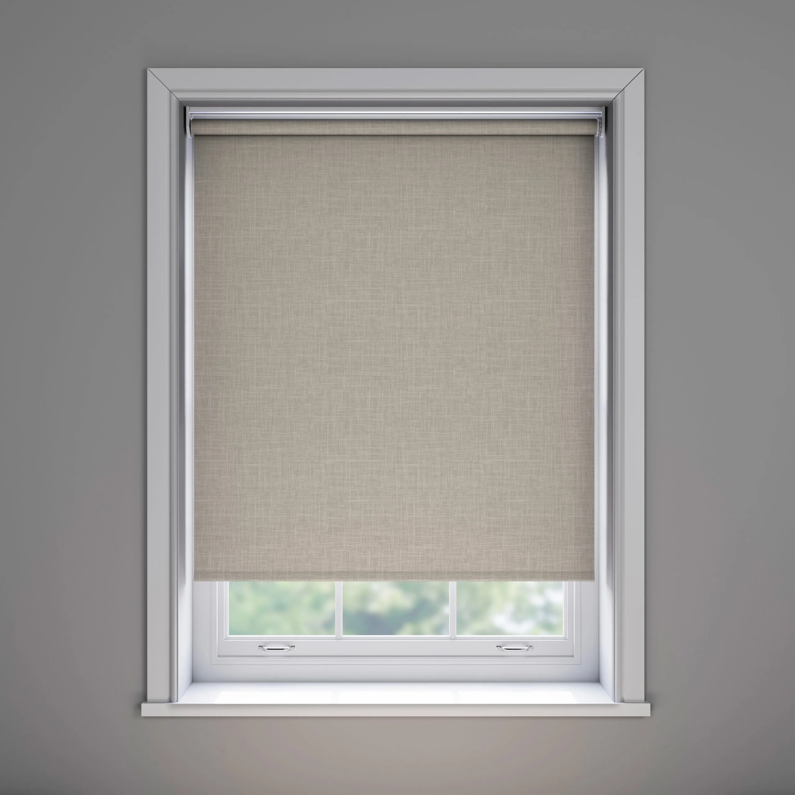 Sora Truffle PVC Roller Blind