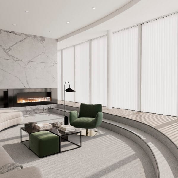 Messina Whisper Vertical Blind