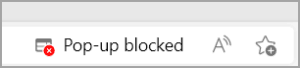 popup blocker