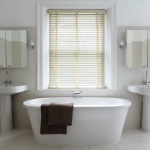 Faux Wood Venetian Blinds - PVC Waterproof