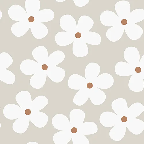 Daisy Linen Blackout Roller Blind