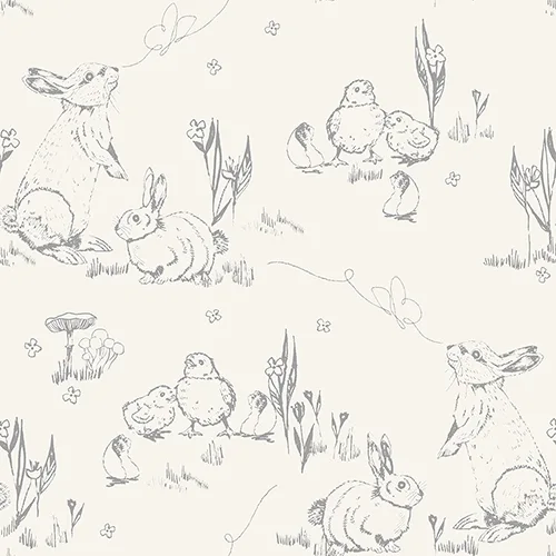 Little Friends Blackout Roller Blind