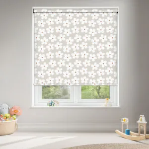 Daisy Linen Blackout Roller Blind