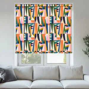 Kaleidoscope Colour Blackout Roller Blind