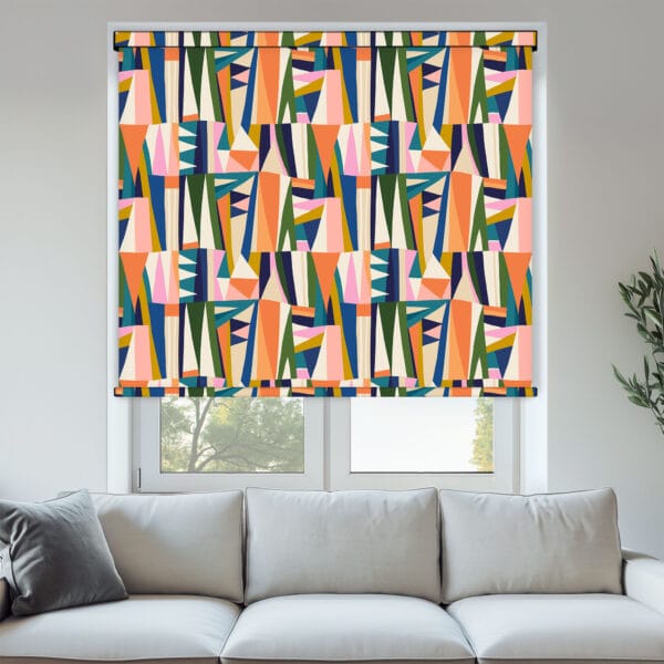 Kaleidoscope Colour Blackout Roller Blind