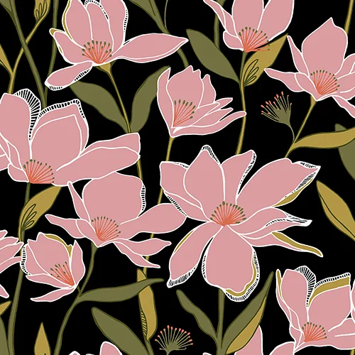 StargazeAzalea Pink Blackout Roller Blind