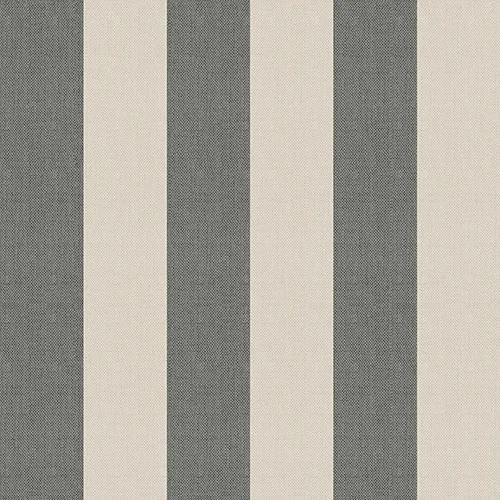Brighton Stripe Charcoal Blackout