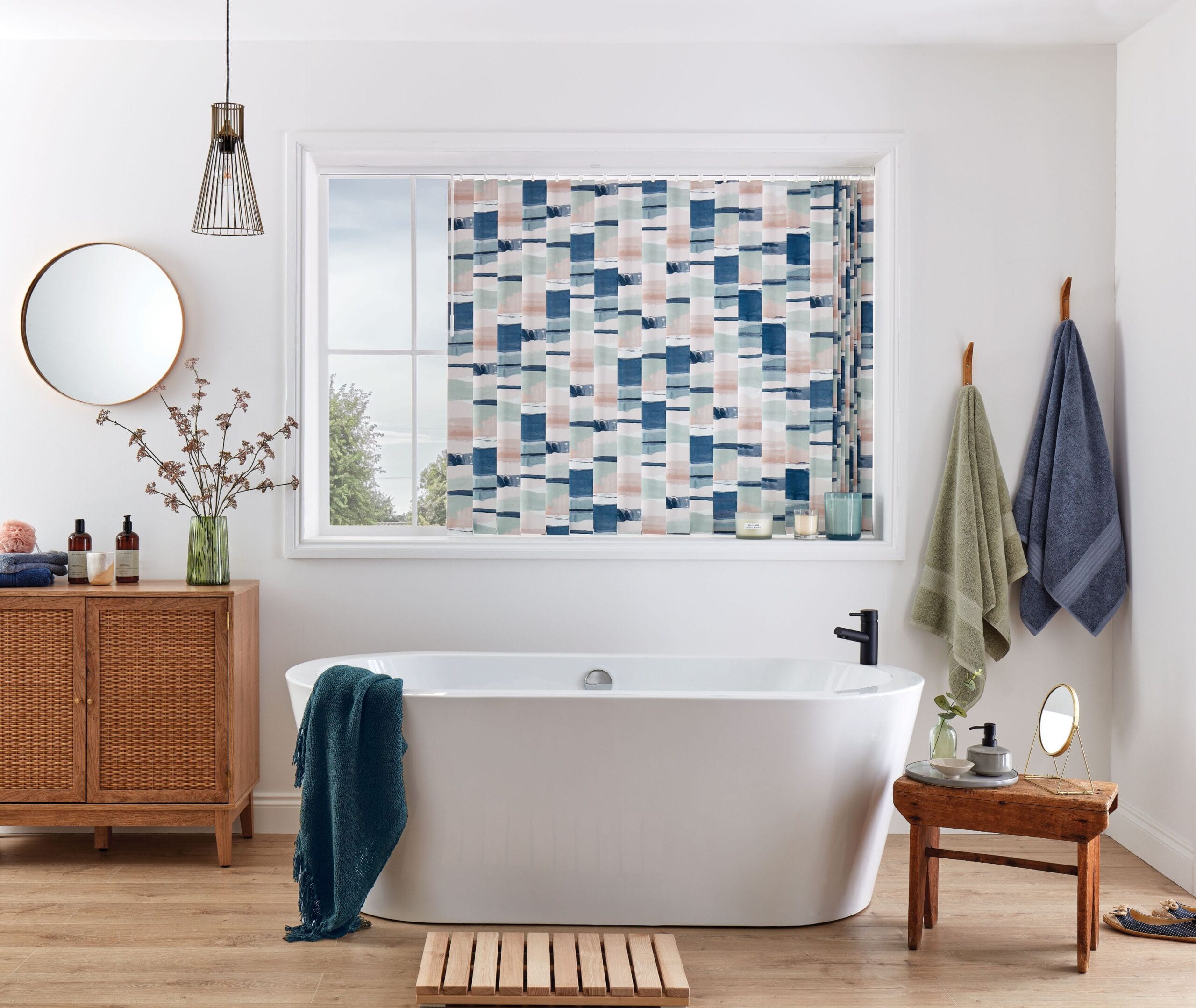 Bathroom Vertical Blinds