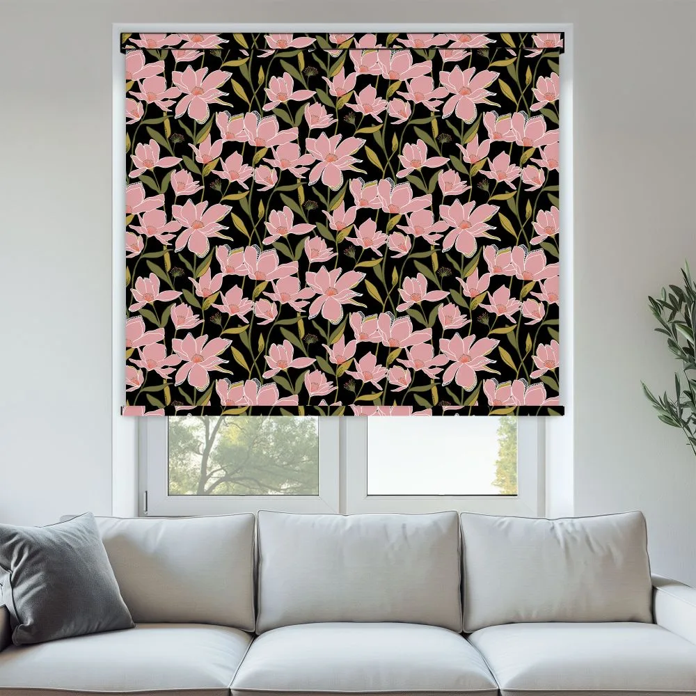 StargazeAzalea Pink Blackout Roller Blind