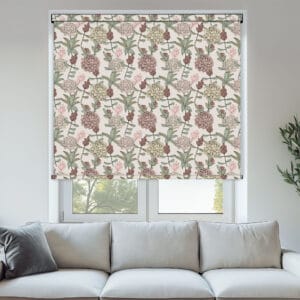 Dahlia Blue Blackout Roller Blind