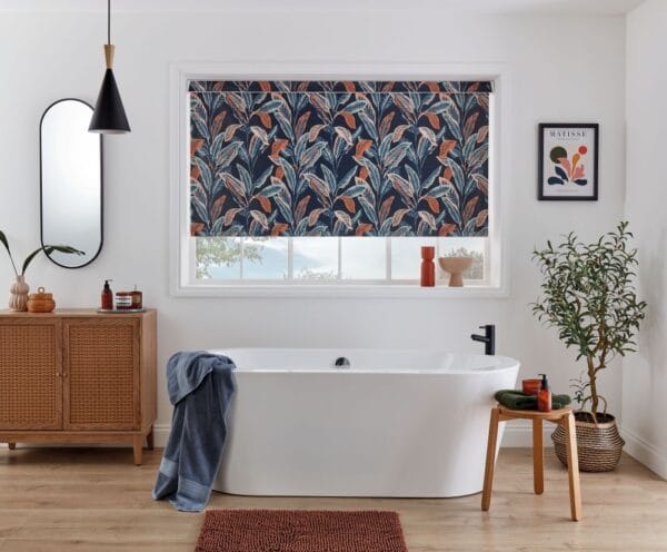 Tropical Palm Lagoon PVC Roller Blind