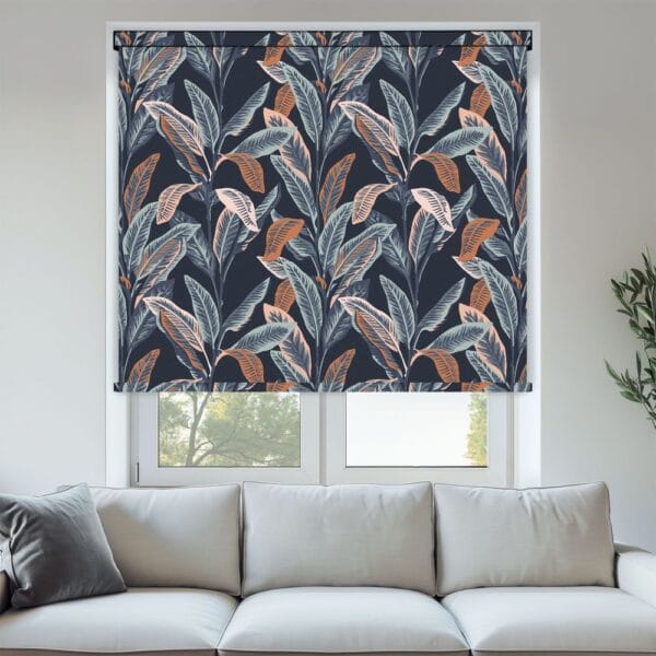 Tropical Palm Lagoon PVC Roller Blind