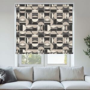 Drapper Black Roller Blind