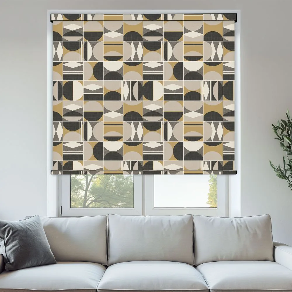 Drapper Ochre Roller Blind