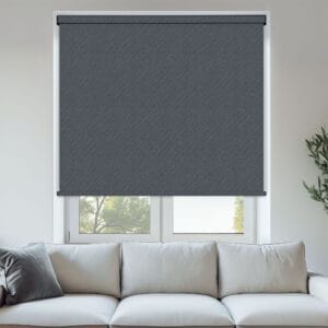 Oxford Denim Blackout Roller Blind