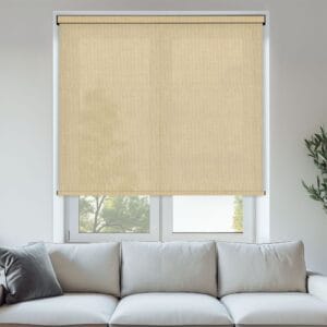 Voile Sandshell Roller Blind