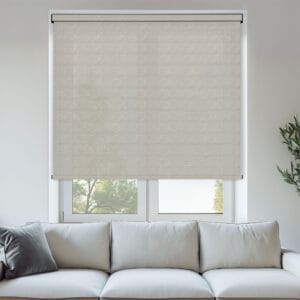 Montego Mushroom Sheer Roller Blind