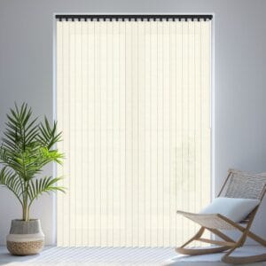 Zephyr Cream Eco Vertical Blind