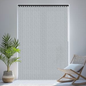 Zephyr Grey Eco Vertical Blind