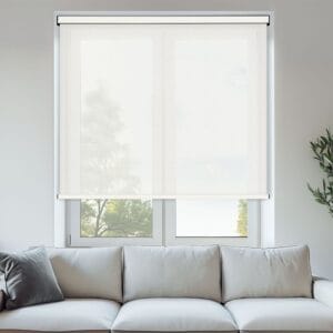 Ribble White Eco Roller Blind